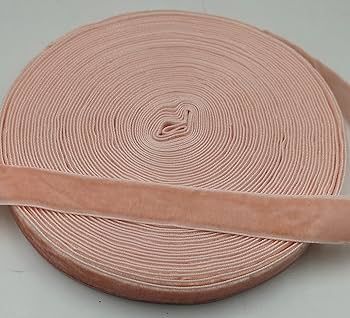 10 Yards Velvet Ribbon Spool (Light Pink, 5/8") | Amazon (US)