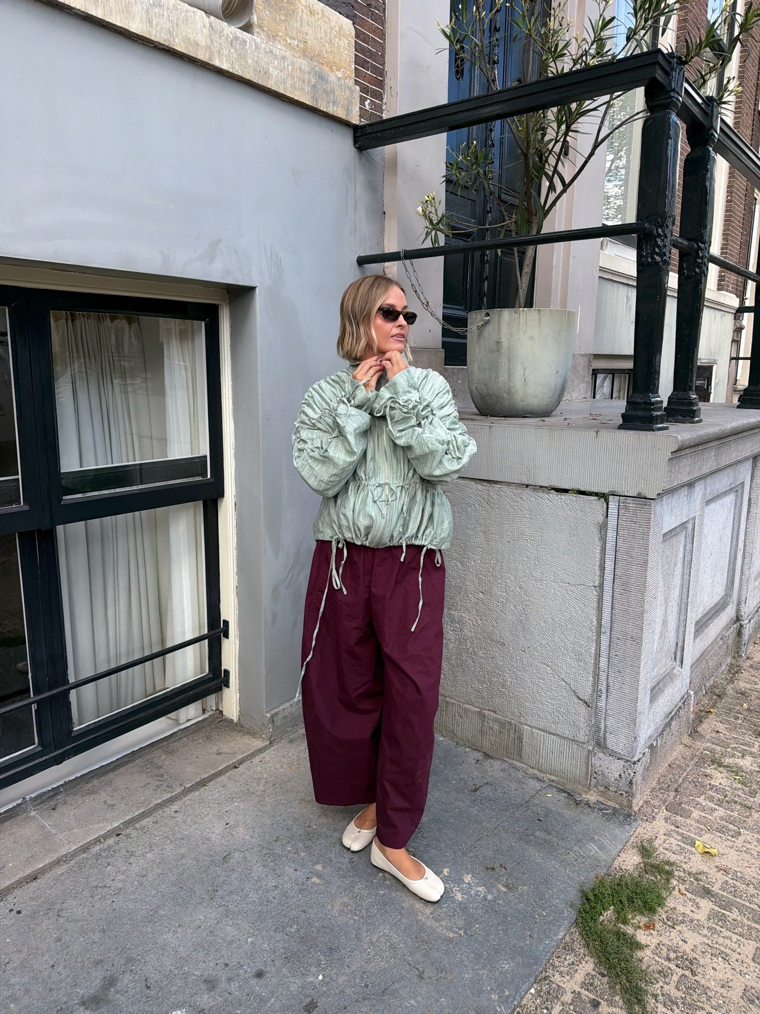 Cos barrel leg trousers I wear my usual size

#LTKautumn #LTKstyletip