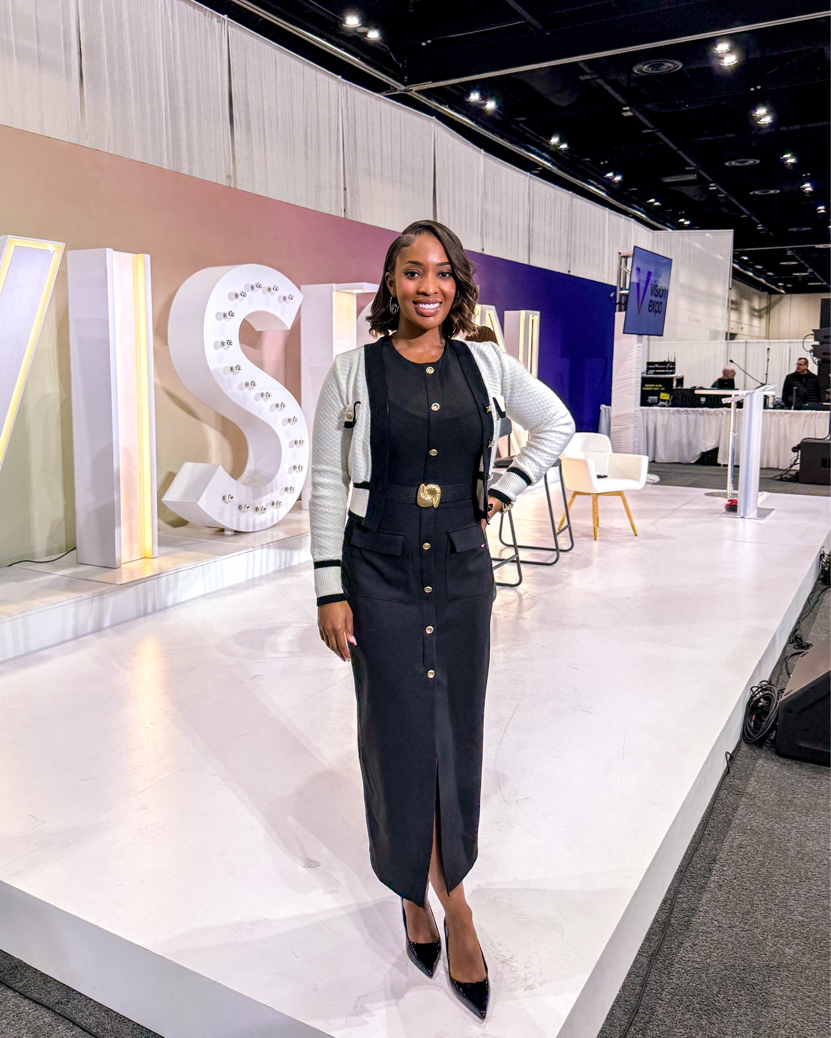 Workwear look for my speaking event! Dress (M).  

#LTKFindsUnder100 #LTKStyleTip #LTKWorkwear