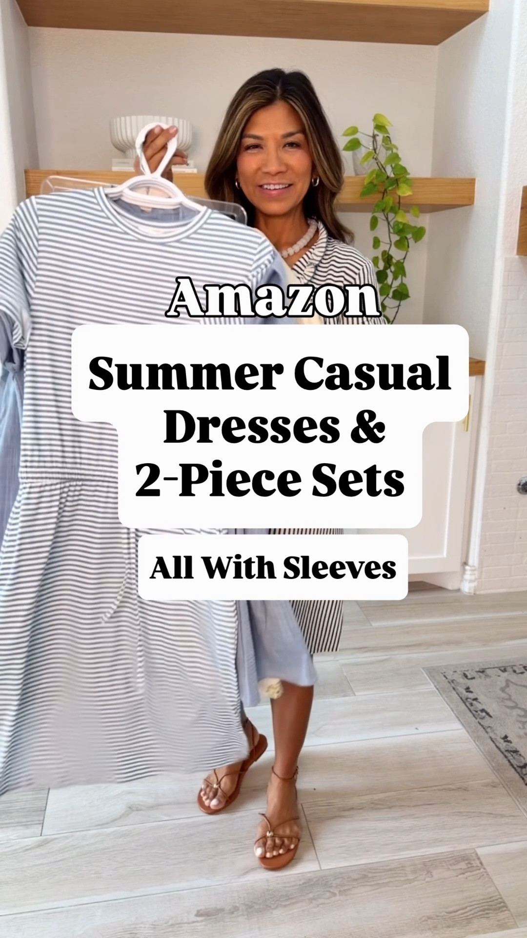 I’m 5’2” 118#ish for reference 
Outfit 1 and 6(first and last) run big-size down, the rest fit tts. I’m wearing small in all of these. 
Sandals fit tts.
All accessories are linked.
Summer outfits, vacation outfits, skirt set, casual outfits, Amazon finds, over 50 style, midlife fashion, petite fashion,midlife women, affordable fashion, fashion over40

#LTKOver40 #LTKPetite #LTKmomlife