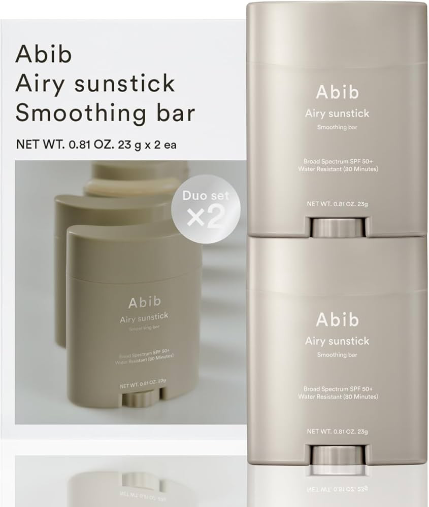 Abib Airy Sunstick Smoothing Bar SPF50 Duo Set | Amazon (US)