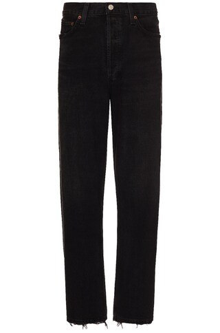 AGOLDE 90's Jeans in Black | FWRD 