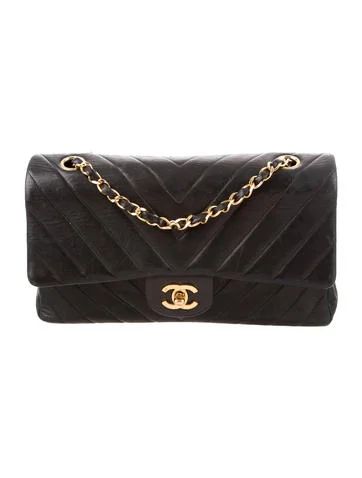 Chanel Classic Medium Chevron Double Flap Bag | The Real Real, Inc.