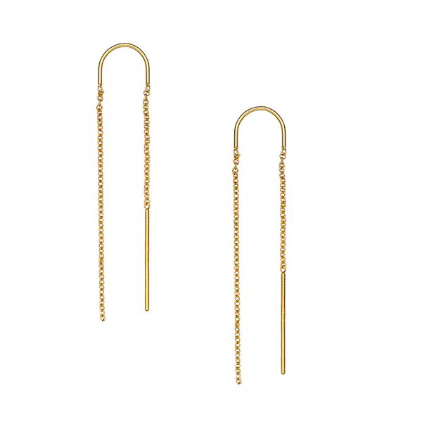 Eliza Threader Earrings | Mod and Jo