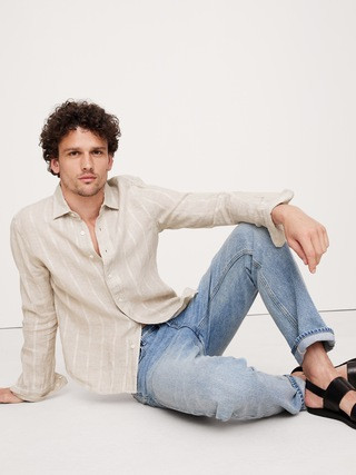 Standard-Fit Linen Shirt | Banana Republic (US)