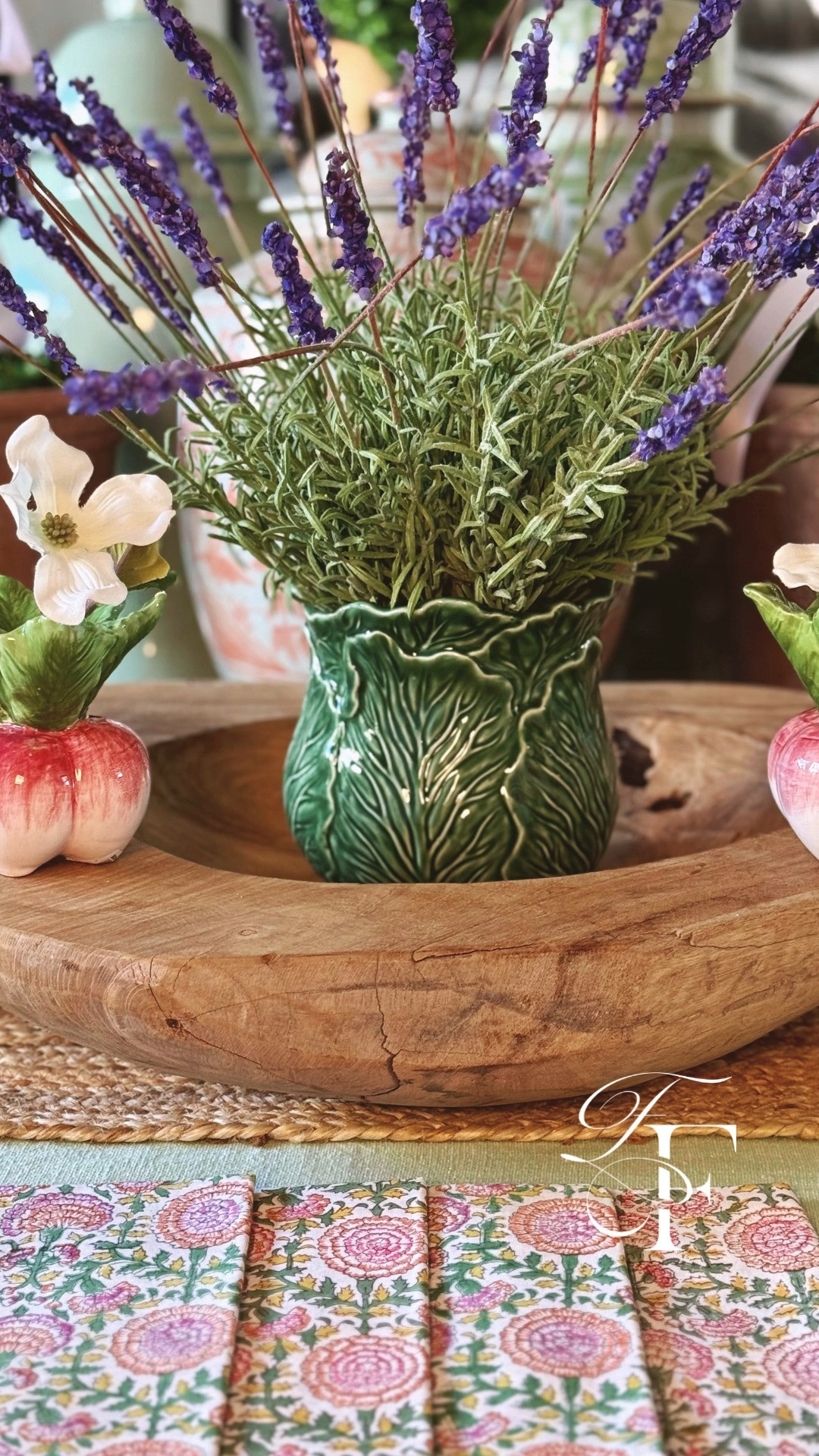 Spring is officially in the air 🌿💜
We just received our FAUX French Provençal lavender, and it’s hands down my very favorite item to style for spring. The color, the texture, the fullness—it truly looks like the real thing without any of the upkeep.

I styled it in this World Market–style cabbage vase, and it could not be cuter. I also picked up these adorable bud vases for little pops of spring around the house.
If you love faux flowers, especially faux lavender, this is such an easy way to bring that European, style feel into your home all season long💜💜💐


#spring #springstyle #fauxflowers #fauxlavender #worldmarketstyle #springdecor #ltkhome 

 #LTKSeasonal #LTKHome