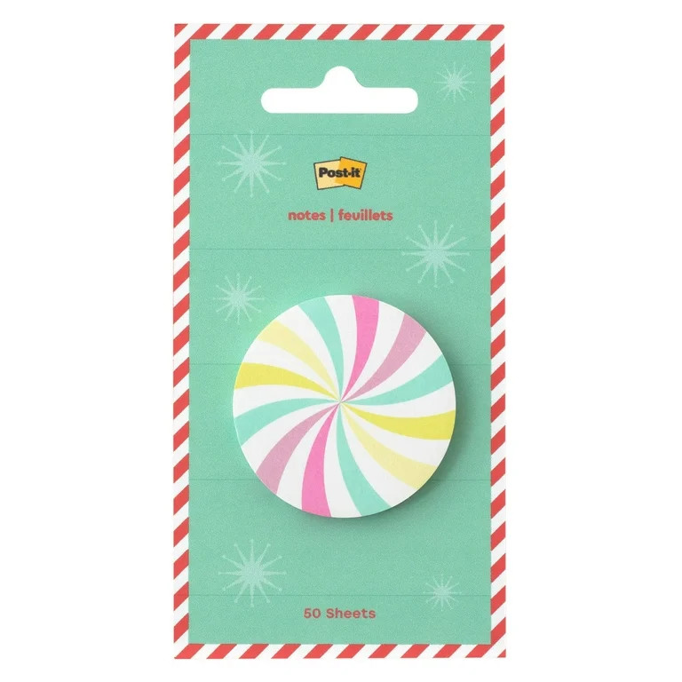 Post-it Jingle Notes, Candy, 1.8" x 1.8", 50 Sheets, 1 Pad | Walmart (US)