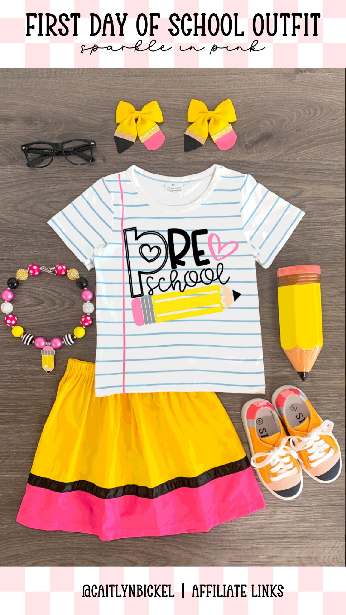 The cutest first day of school outfit 

#LTKKids #LTKBacktoSchool #LTKSeasonal