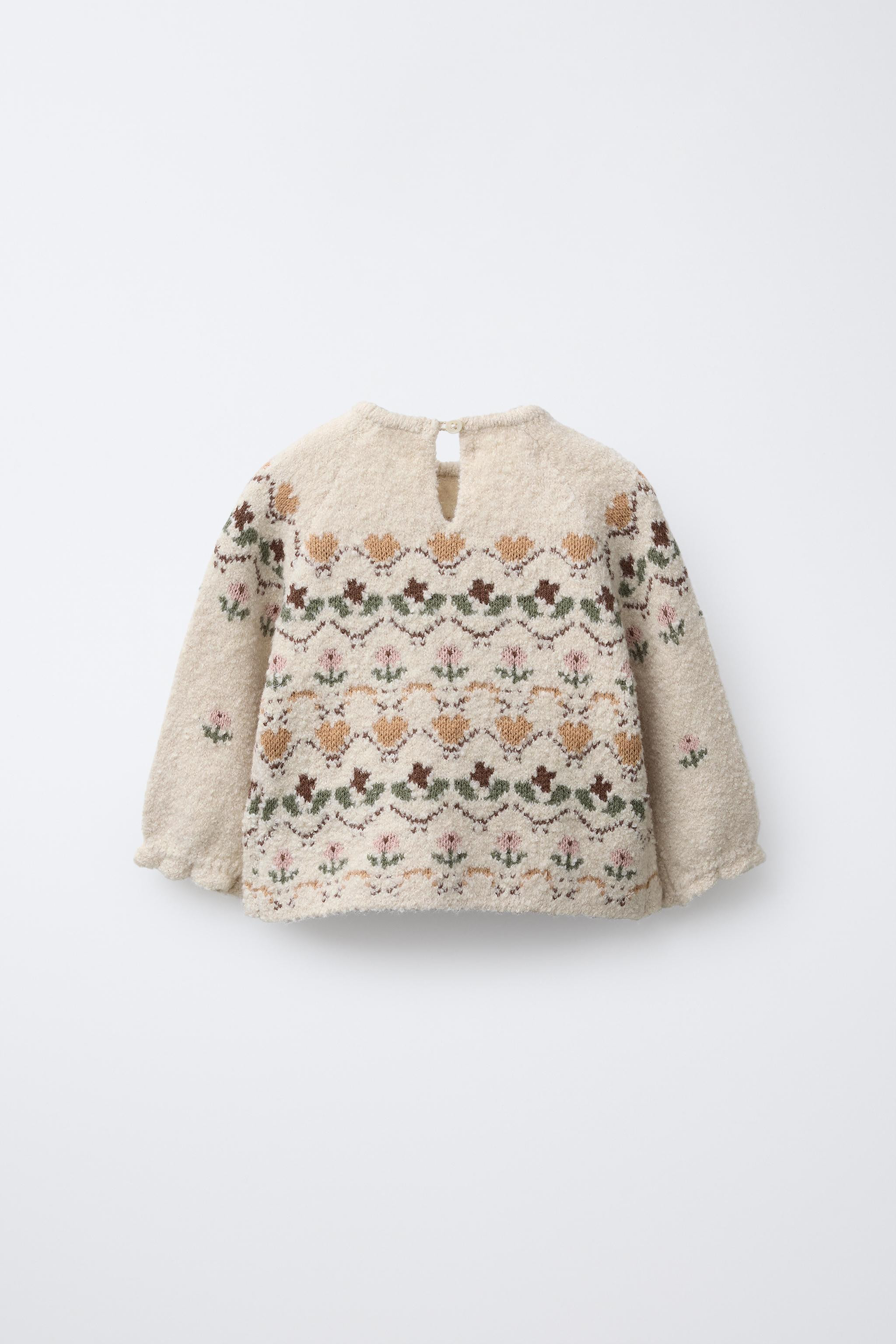 JACQUARD KNIT SWEATER | Zara US