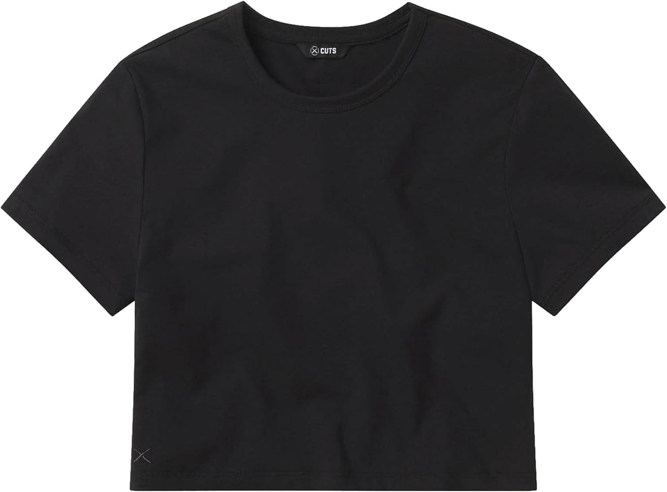 Cuts Clothing Women's Premium Almost Friday Casual Crop Top Baby T-Shirt | Classic Fit & Cropped ... | Amazon (US)