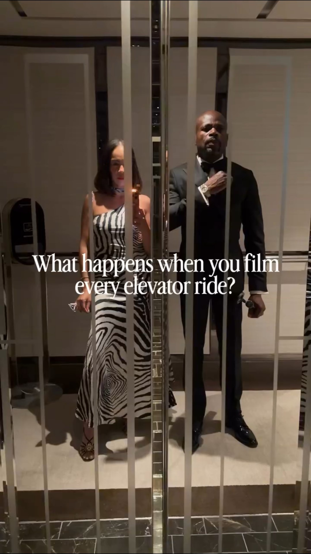 We took a video every time we entered the elevator.
No plan. No purpose. Just commitment.

Be honest — would you have stopped or kept filming?