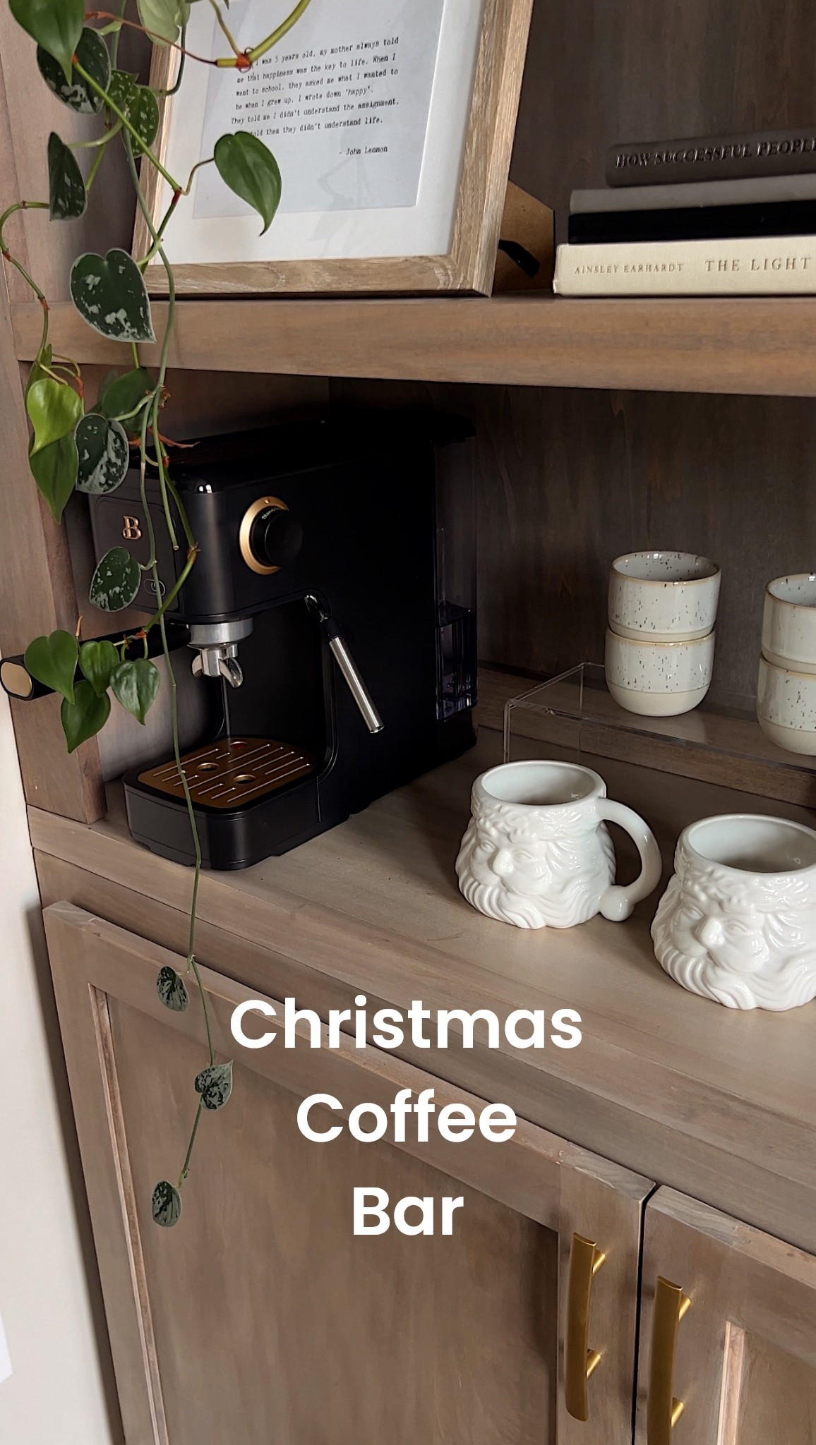 These Santa mugs are to die for!! Ahh I love simple things to put me in the holiday spirit without having to over decorate and these Santa mugs are so cute!! Also great quality! From Amazon too 🙌🏻

Christmas, coffee bar, Santa mugs