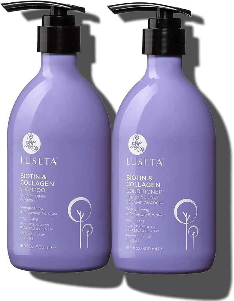 Luseta Biotin Shampoo and Conditioner for HairGrowth - Thickening Shampoo for Thinning Hair andHa... | Amazon (US)