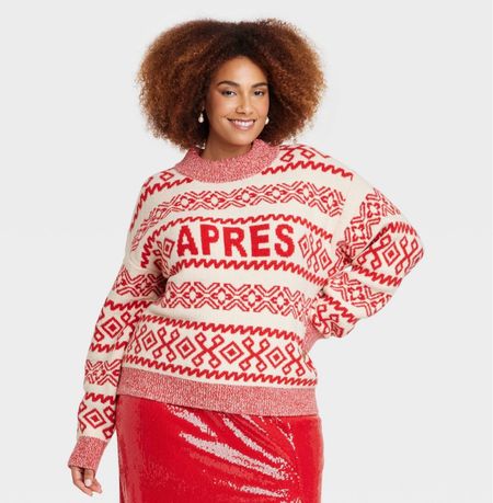 Holiday sweater 
Target find


#LTKHoliday #LTKstyletip