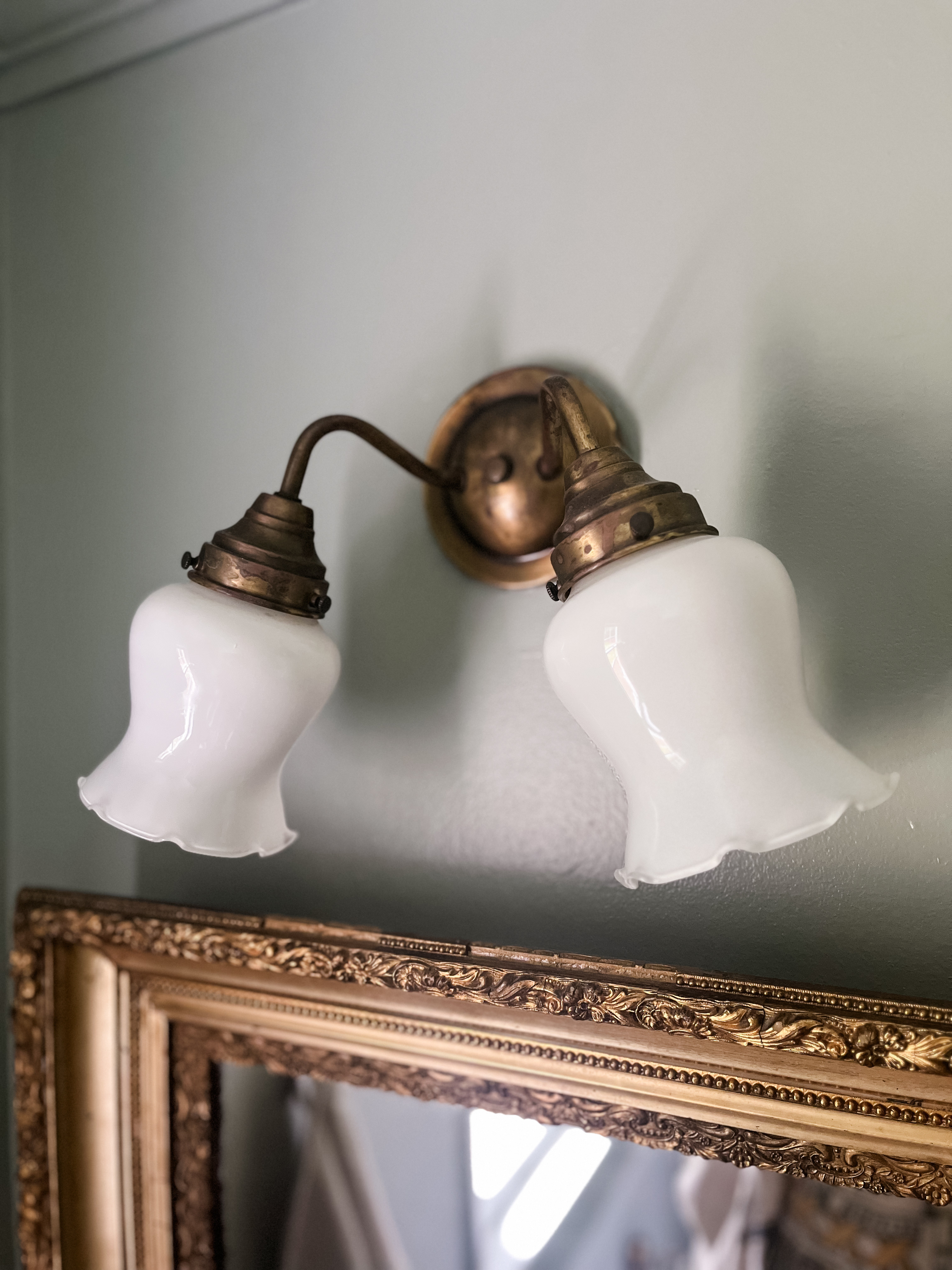 Love this antique store find! Here are some similar vintage-inspired wall sconce options. 

 #LTKHome #LTKSaleAlert #LTKStyleTip