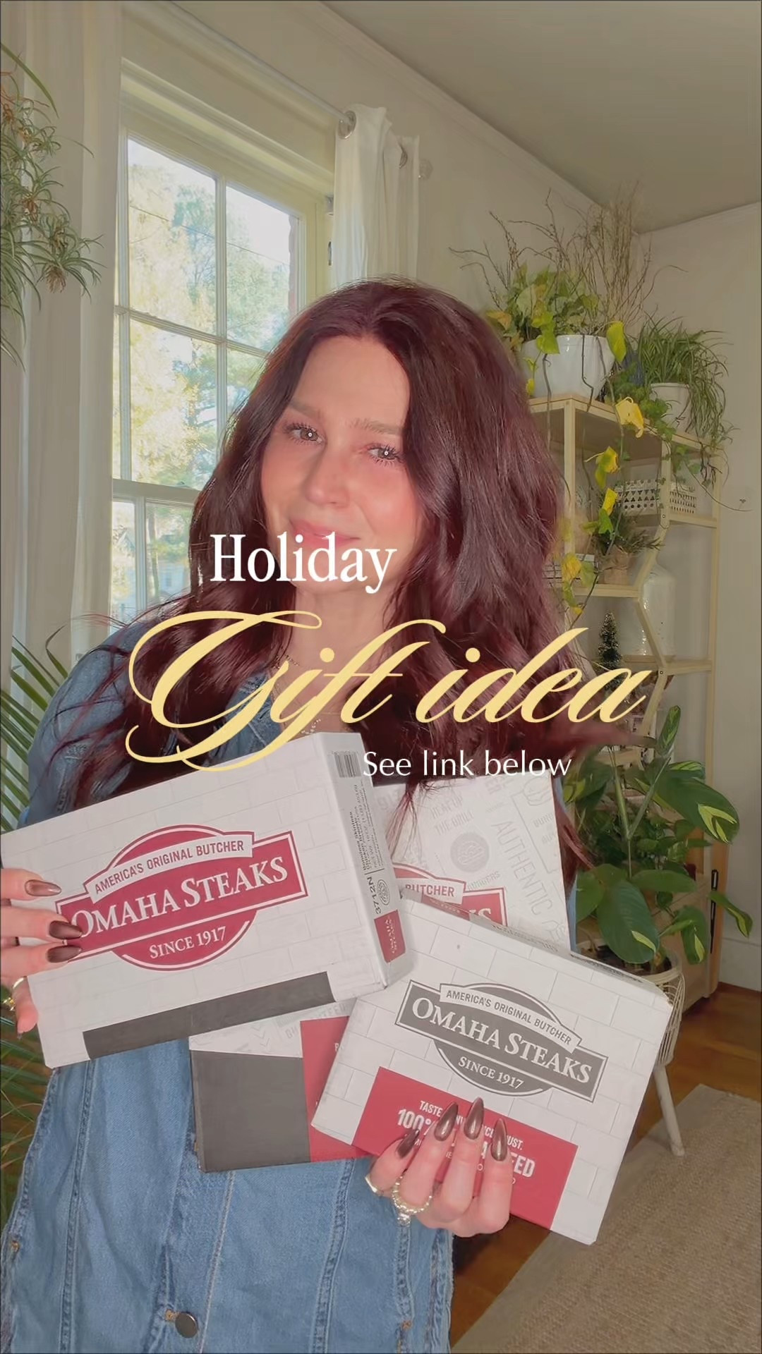 Holiday gifting just got so much easier 🎁✨ @OmahaSteaks  box full of food and I had to share because it truly makes such a premium (and delicious!) gift idea. Every Omaha Steak is hand-carved by master butchers and aged to perfection for tenderness you can literally taste—plus everything is backed by a 100% satisfaction guarantee.

From juicy, steakhouse-quality cuts to decadent desserts, there’s truly something for everyone on your list. This makes a thoughtful gift to send a loved one… or honestly, a great holiday treat for yourself too 😍 #OSAmbassador 

🎄 Use my link https://glnk.io/7kypx/Brandi to get 4 Omaha Steaks Burgers FREE with your purchase.
Don’t wait—holiday gifting season goes fast! Or just shop on amazon but wont get free items

holiday gifting, Omaha Steaks, premium gift, food gift, juicy steaks, hand-carved, master butchers, tender meat, desserts, thoughtful gift, gift for loved ones, self-treat, holiday season, festive, easy gifting, gourmet food


#LTKHoliday #LTKfoodie #LTKGiftGuide