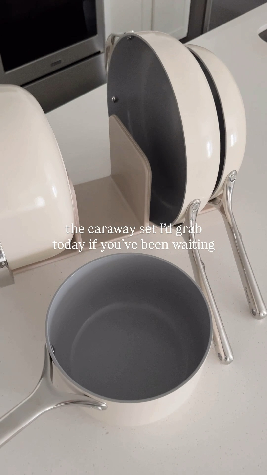 Last chance to save!! This cookware from @caraway_home checks alll the boxes. We’ve had ours for over a year now and they’ve held up great

✔️ Non-toxic and nonstick 
✔️ Aesthetic
✔️ AND comes with storage!

#LTKHome #LTKSaleAlert