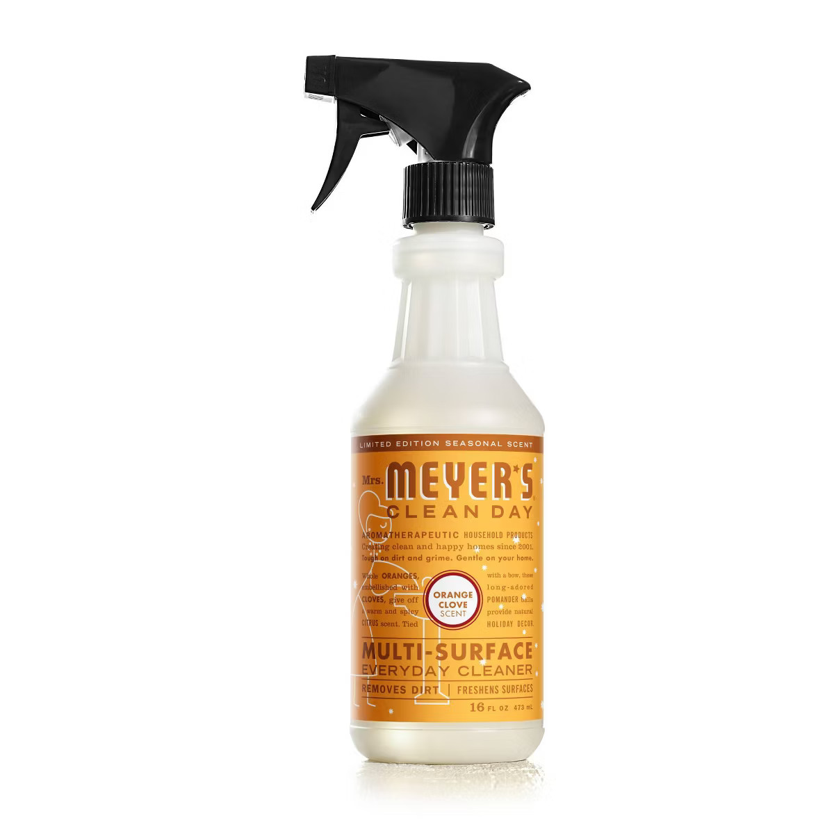 Mrs. Meyer's Clean Day Holiday All Purpose Cleaner - Orange Clove - 16 fl oz | Target