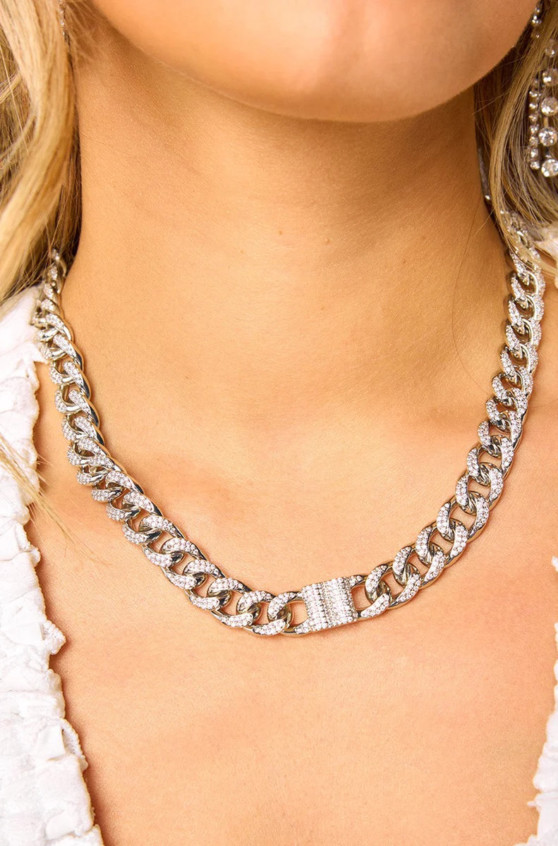 Larsa Necklace - Silver | BuddyLove