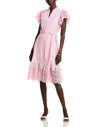 Eyelet Trim Dress | Bloomingdale's (US)