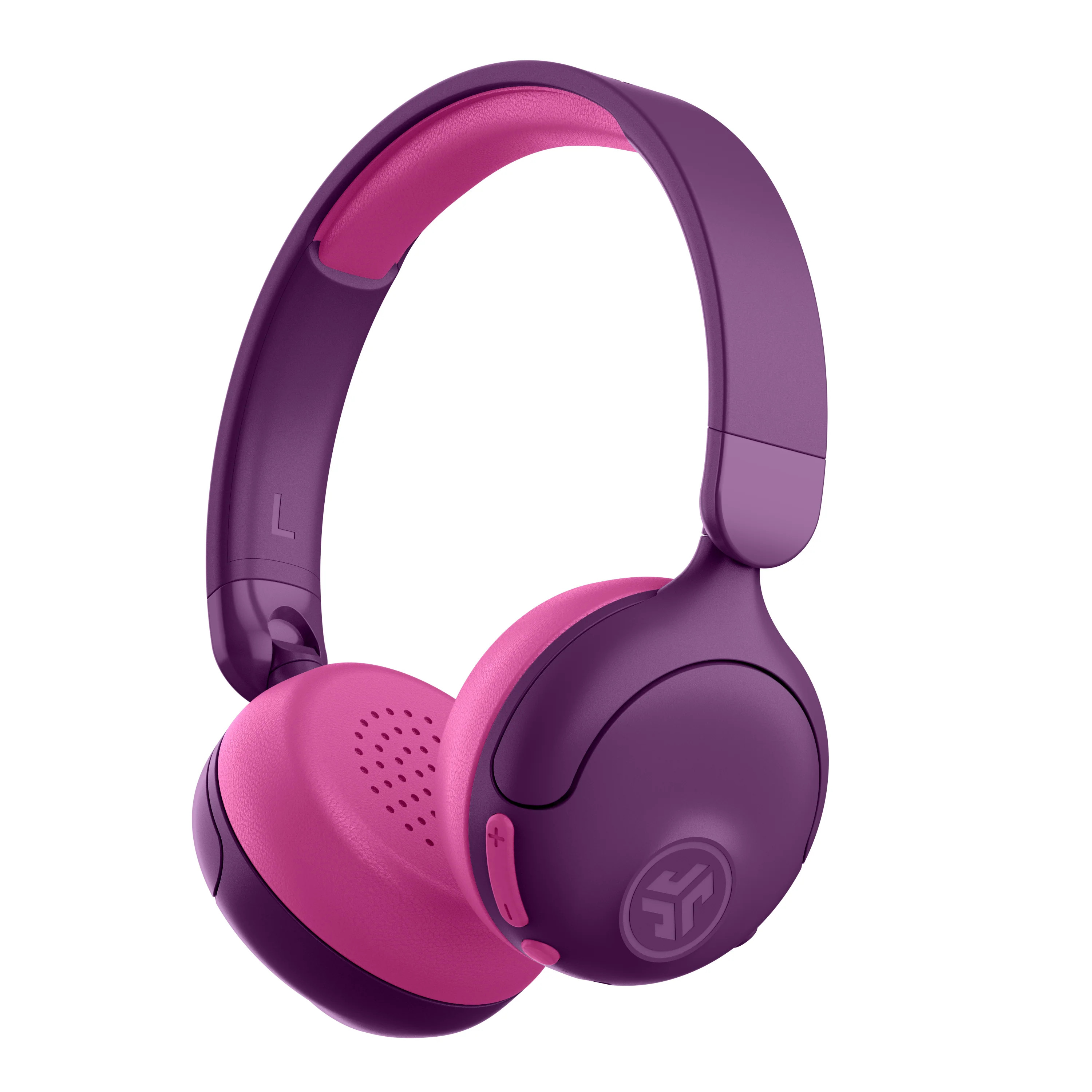 JLab JBuddies ANC 2 in 1 Wireless + Wired Kids Headphones Purple/Pink | JLab