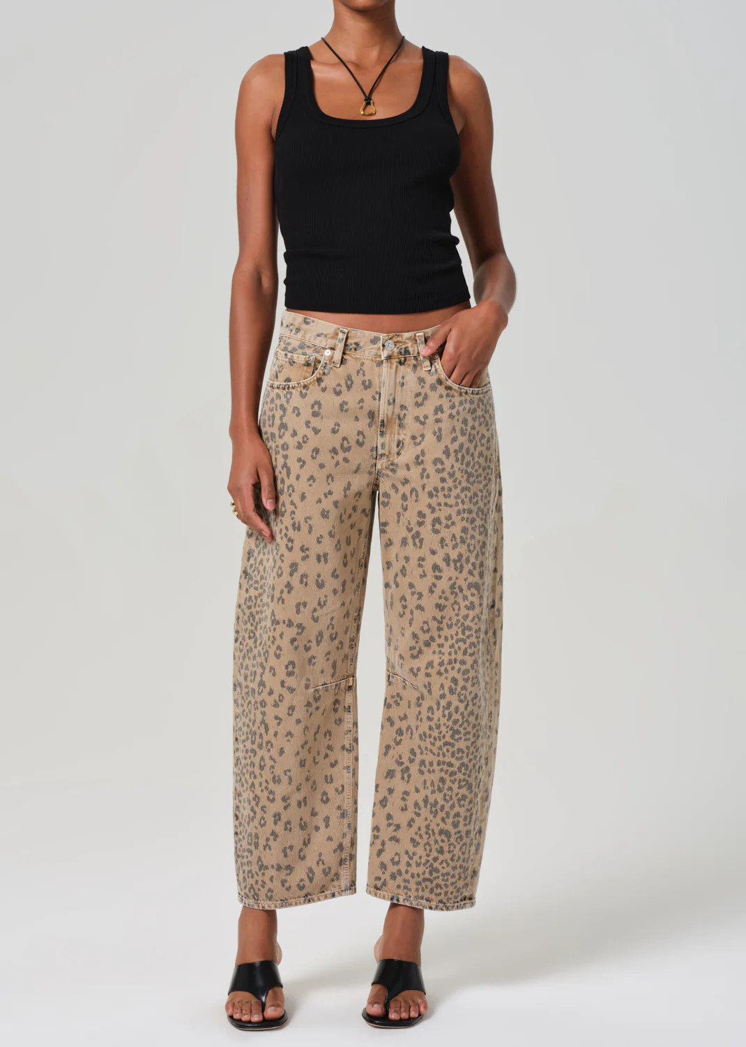 Miro Relaxed Jean in Natural Cheetah | Citizens of Humanity