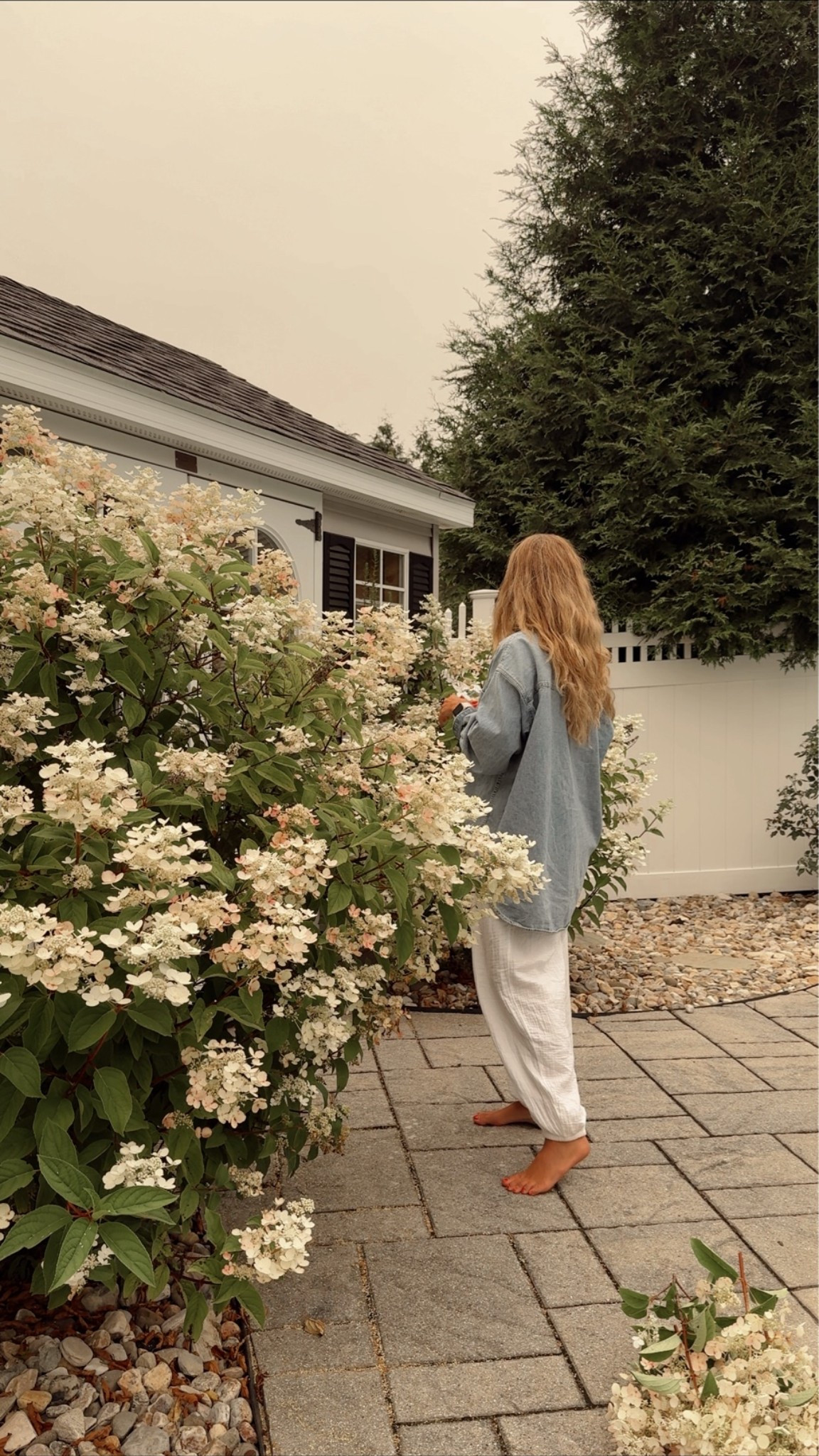 Medium in Aritzia top & small in cotton balloon pants 🤍