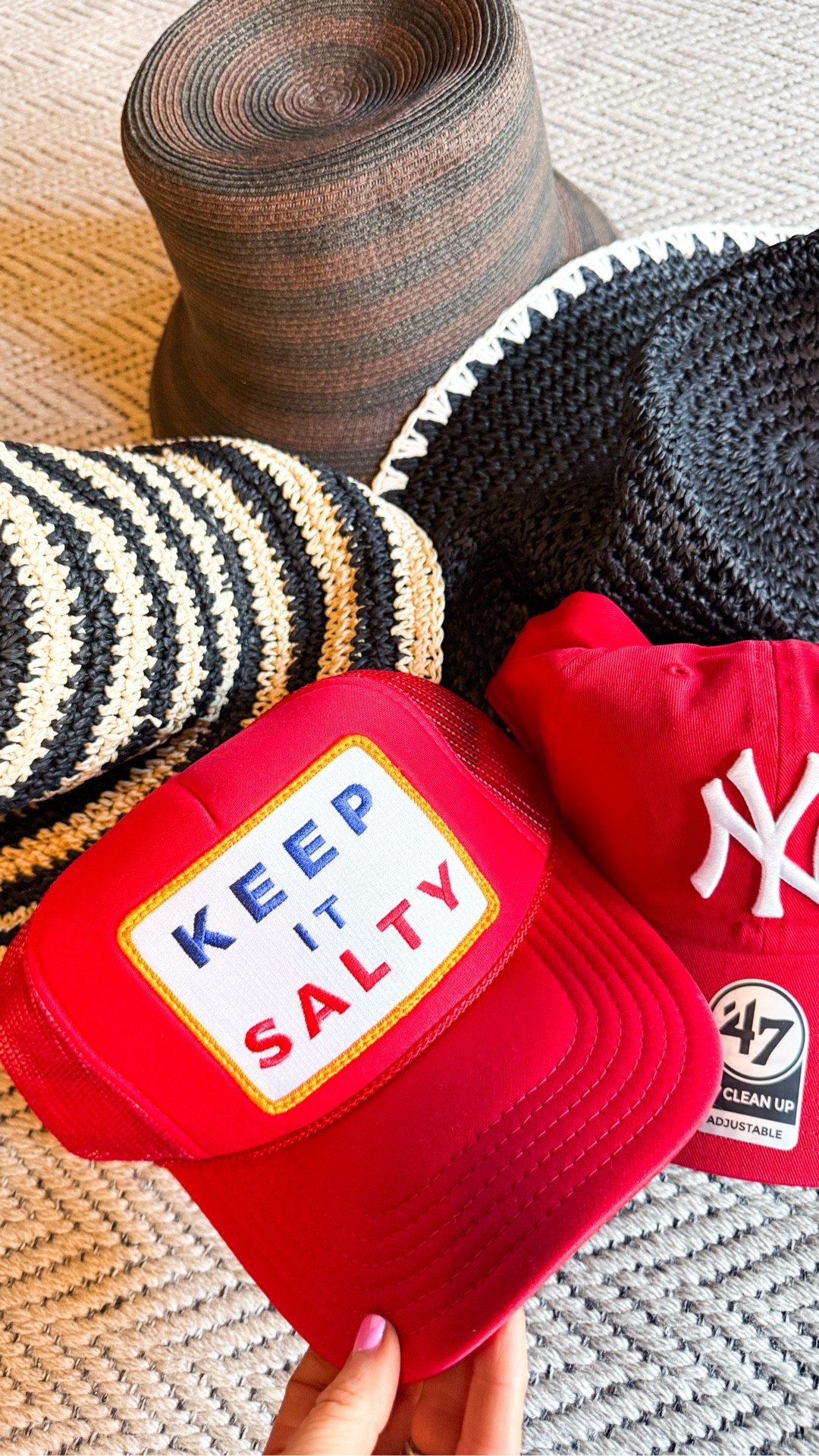 hats worth bringing home for spring and summer • all 20% off with natasha20 this weekend at anthro when you spend $100 • 

#LTKSeasonal #LTKSaleAlert