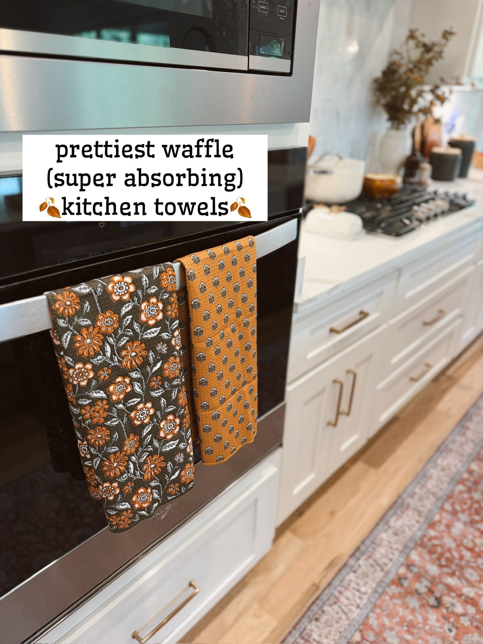 The prettiest waffle kitchen towels for fall!! I got them from Amazon!

#LTKmomlife #LTKSeasonal #LTKHome
