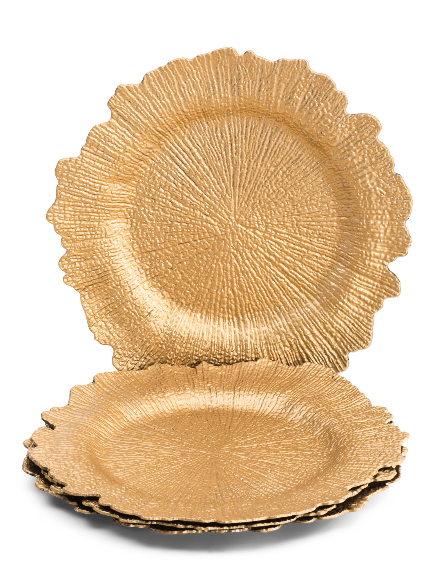 Set Of 4 Melamine Charger Plates | TJ Maxx