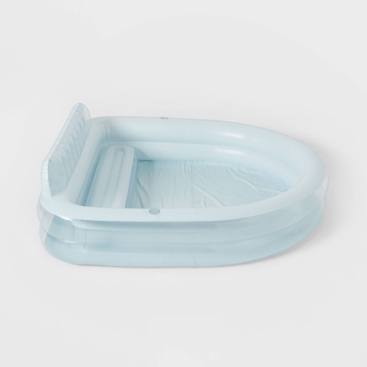 Kids' Family Inflatable Pool with Bench Blue - Sun Squad™ | Target