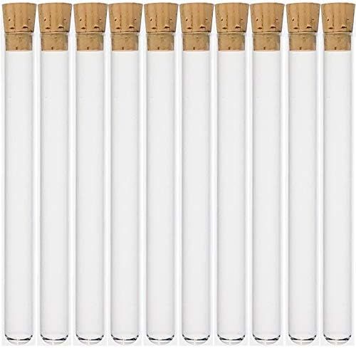 16x150mm Borosilicate Glass Test Tubes with Cork Stoppers, 23ml Vol, Karter Scientific 201B1 (Pac... | Amazon (US)