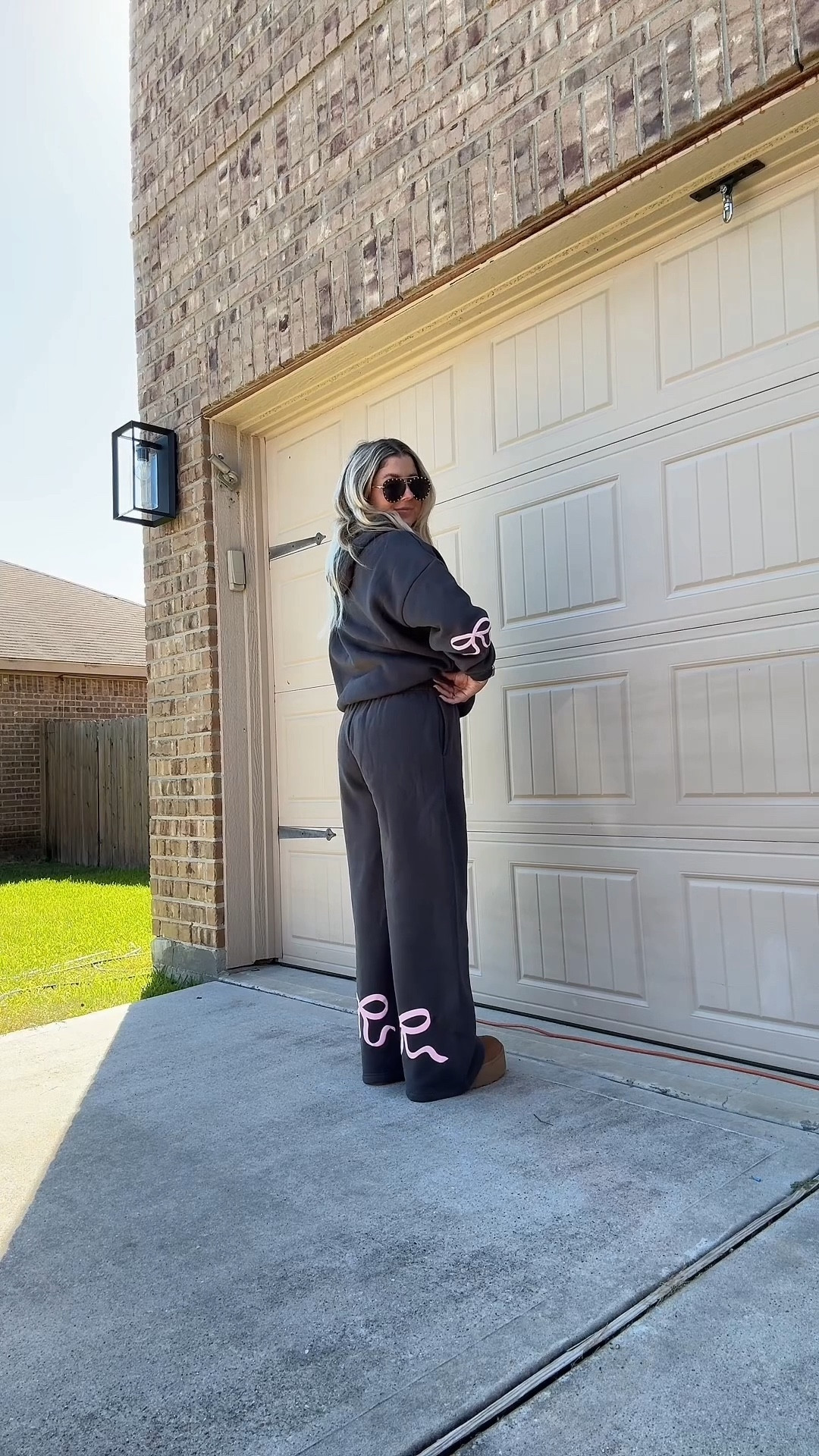 Cute bow matching set 
Size small
Platform Ugg boots tts
Gift idea 

#LTKGiftGuide #LTKootd #LTKFindsUnder100