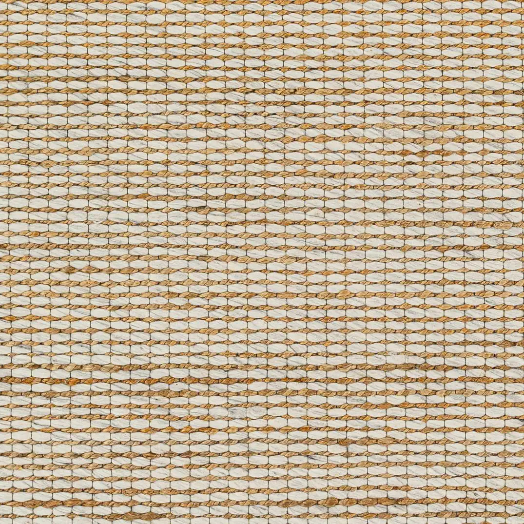 Riki Cream Jute-Wool Blend Rug | Boutique Rugs