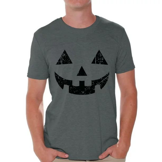 Awkward Styles Halloween Pumpkin Tshirt Jack-O'-Lantern Shirt Halloween Shirt for Men Dia de los ... | Walmart (US)