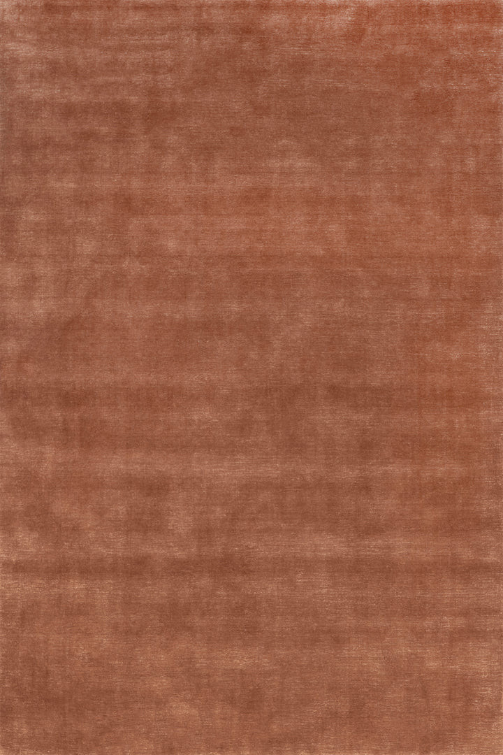 Arrel Speckled Wool-Blend Rug | Brick | Rugs USA
