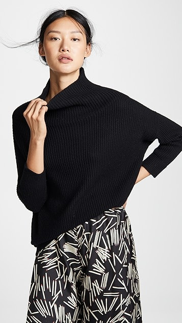 Funnel Neck Cashmere Sweater | Shopbop