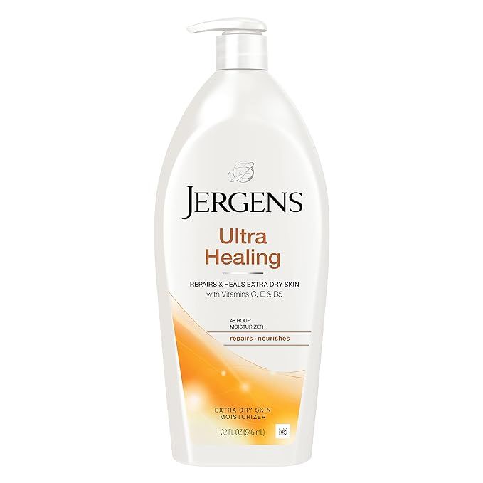 Jergens Ultra Healing Dry Skin Lotion, Body and Hand Moisturizer for Quick Absorption into Extra ... | Amazon (US)