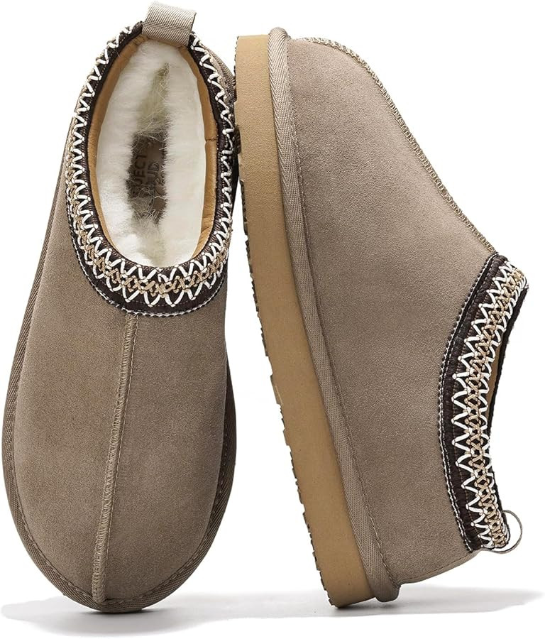 Project Cloud Slippers for Women Genuine Australian Sheepskin & Real Shearling Fur Women's Slippe... | Amazon (US)