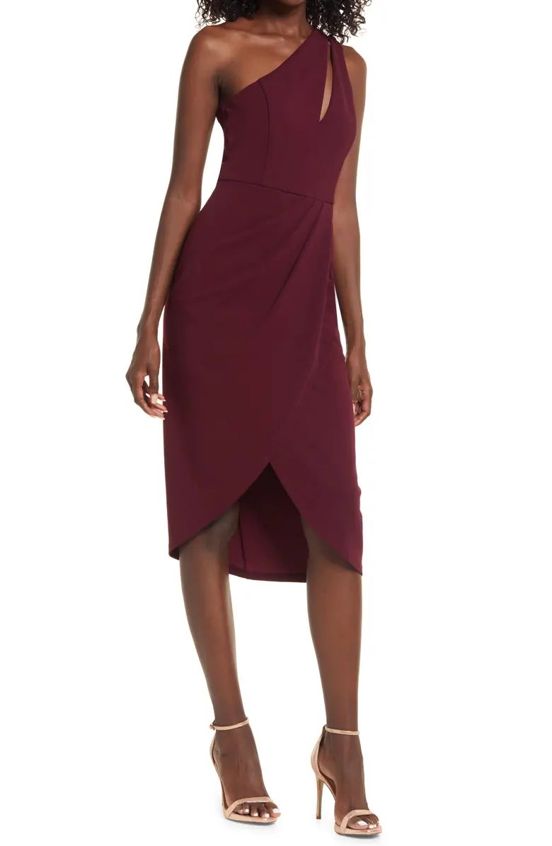 Lulus So Flirty One-Shoulder Dress | Nordstrom | Nordstrom