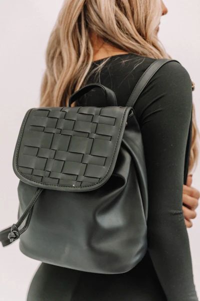 Black Snack Dealer Backpack | Lane 201 Boutique