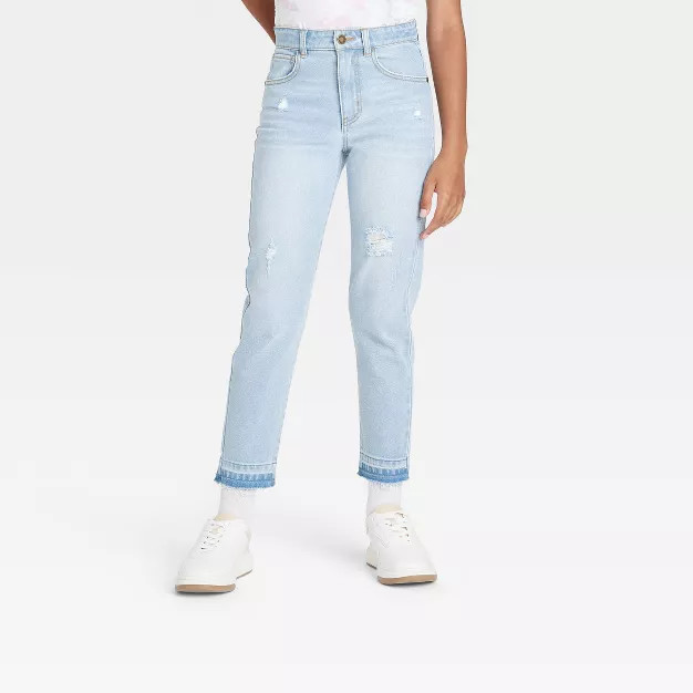 Girls' High-Rise Girlfriend Jeans - art class™ | Target