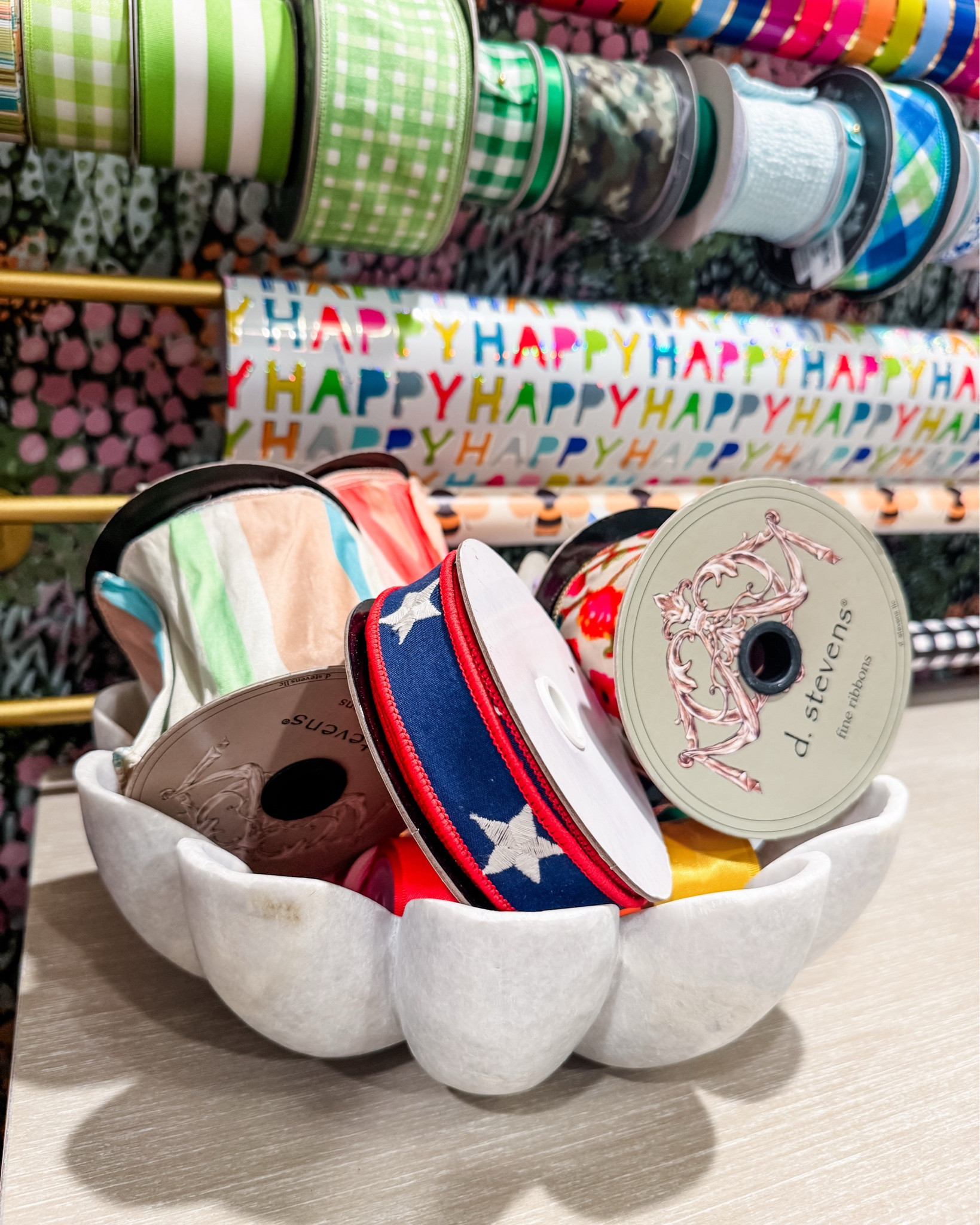 Someone has a big birthday today! Happy 250th, America!🇺🇸 🧨 

Coming at you from the most organized wrapping room of all time. Fun fact is that this space was reimagined from a former laundry room…and we just love how perfect it is for gifting!