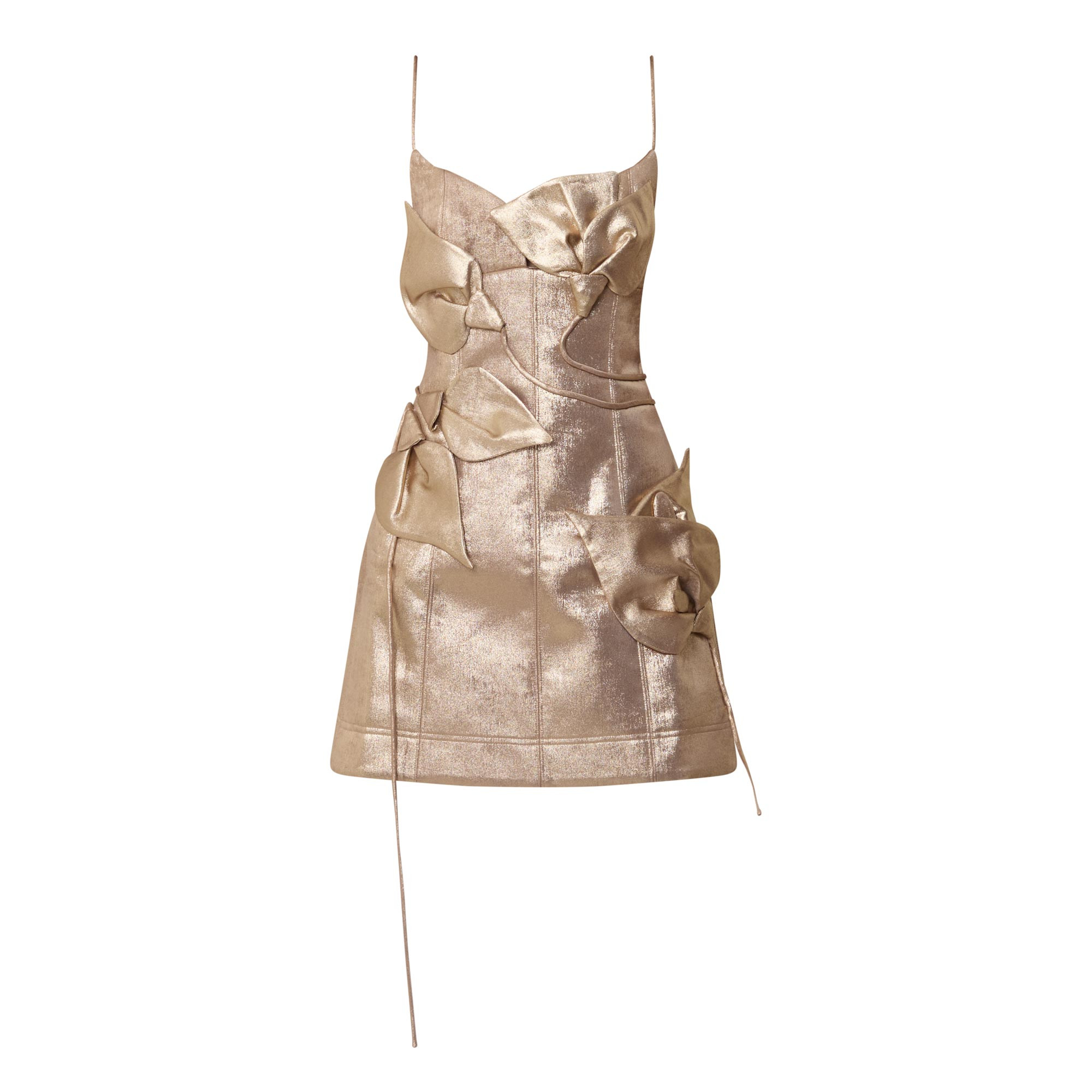 ACLER Hillsome Mini Dress - Gold | Brown Thomas (IE)