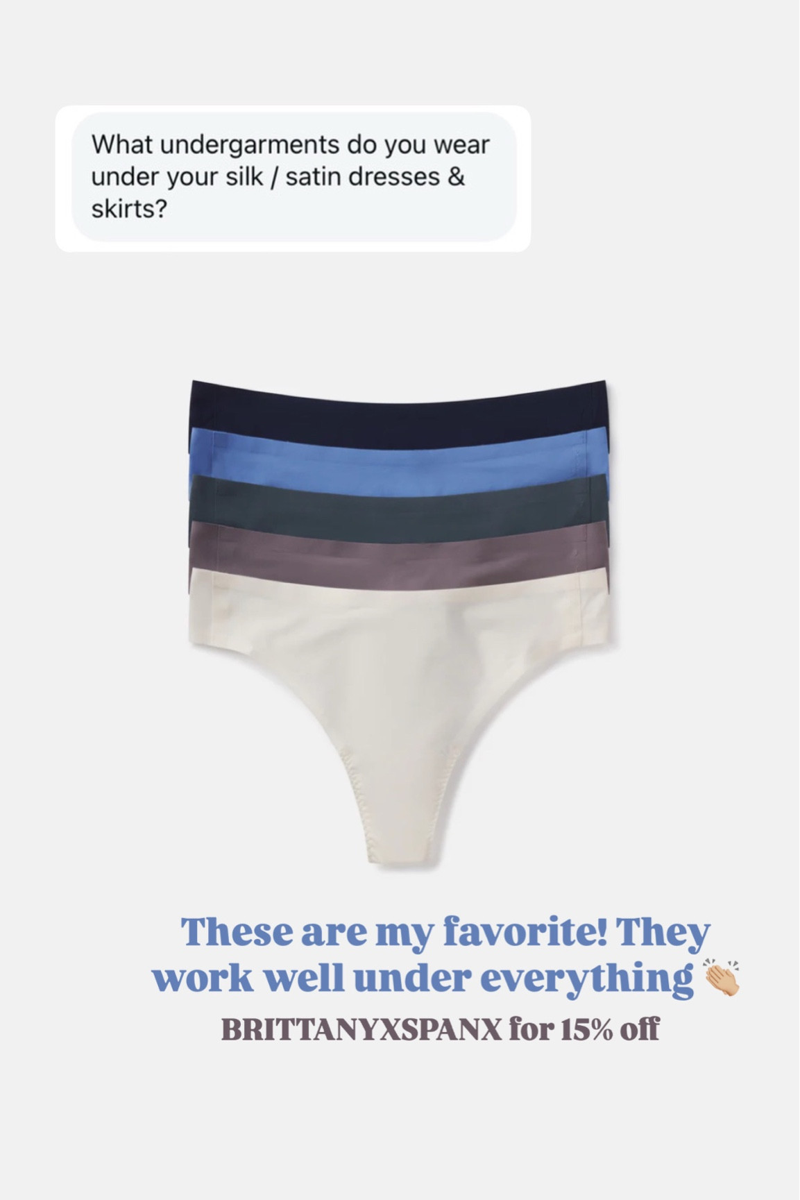 These are my favorite! I’ve had for years and I love that they don’t show any lines! 


Loverly grey, gifts for her, winter, holiday, underwear, bra 

#LTKSeasonal #LTKStyleTip