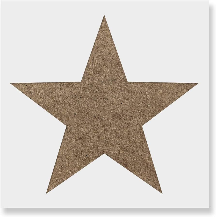 Star Stencil - Star Stencils, Stencil for Star, Star Symbol Stencil, Large Star Stencil, Small St... | Amazon (US)