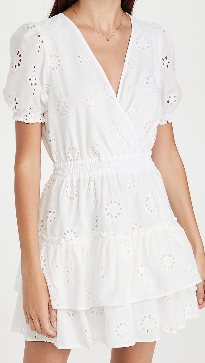 Reese Smocked Waist Tiered Mini Dress | Shopbop