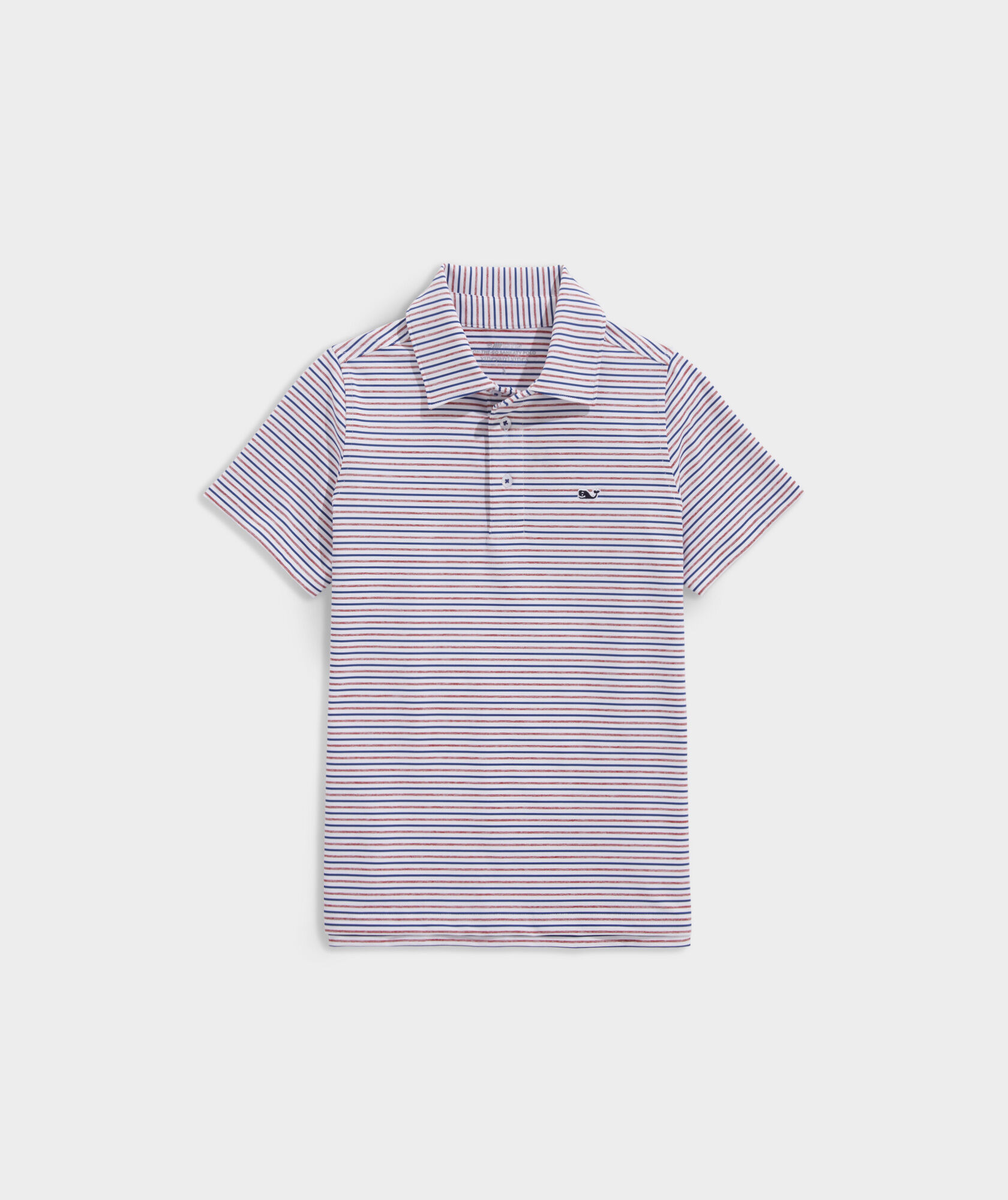 Boys' Tri-Color Bradley Stripe Sankaty Polo | vineyard vines