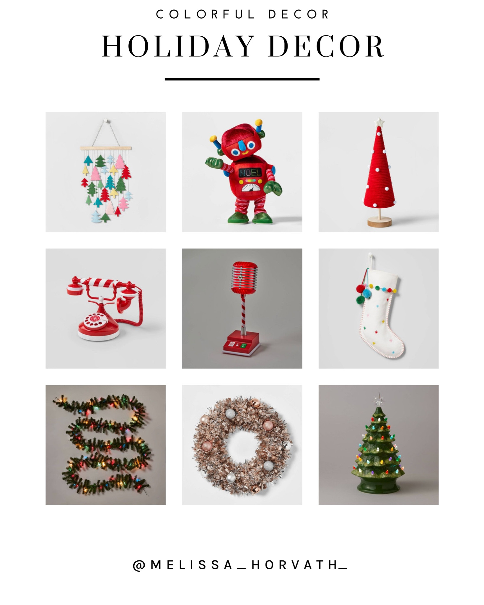 Colorful holiday decor Christmas decor kid decor holiday colorful bright decor holiday 



#LTKSeasonal #LTKhome #LTKHoliday