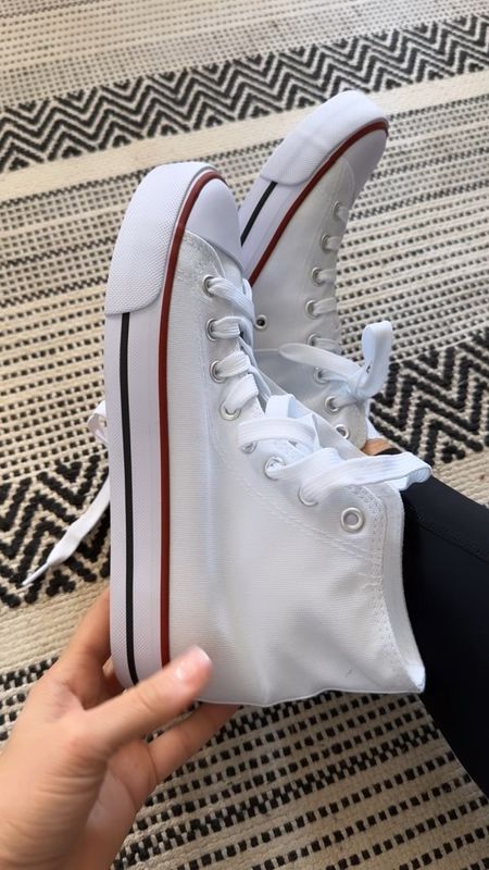 These are such a good Converse look-a-like for $19.99!!!!! They come in several colors too!!!
TTS - go up if between sizes 

#LTKfindsunder50 #LTKshoecrush #LTKsalealert